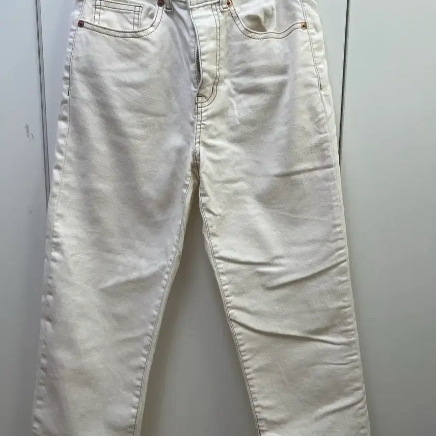 [BUNJANG] 8 Seconds Cotton Pants Beige / 에잇세컨즈 면바지