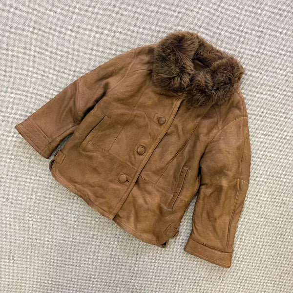 [BUNJANG] Pierre Balmain Lambskin Leather Jacket / 88-92-160 피에르발망 양가죽 자켓 0923D2