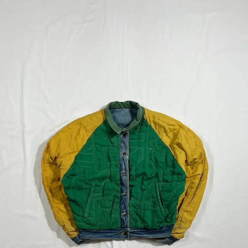 [BUNJANG] 80s Marithe Francois Girbaud Reversible Blouson Denim Jacket / 80s 마리떼프랑소와저버 closed 리버시블 블루종 청자켓