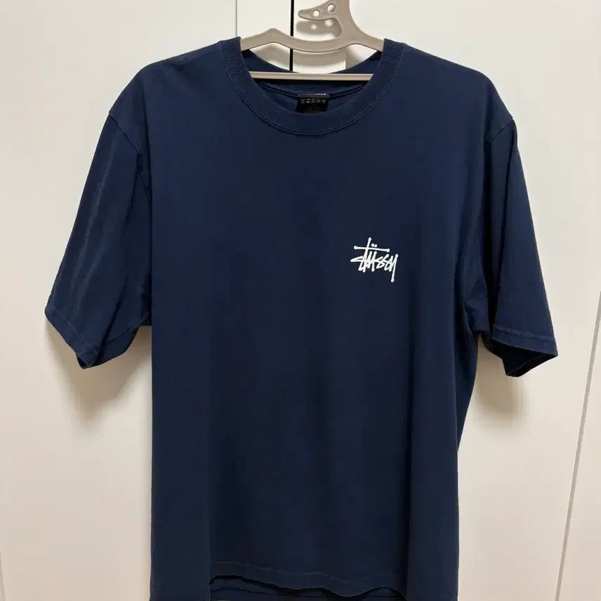 [BUNJANG] Stussy Basic Stussy Tee Navy M / 스투시 (BASIC STUSSY TEE - NAVY / M)