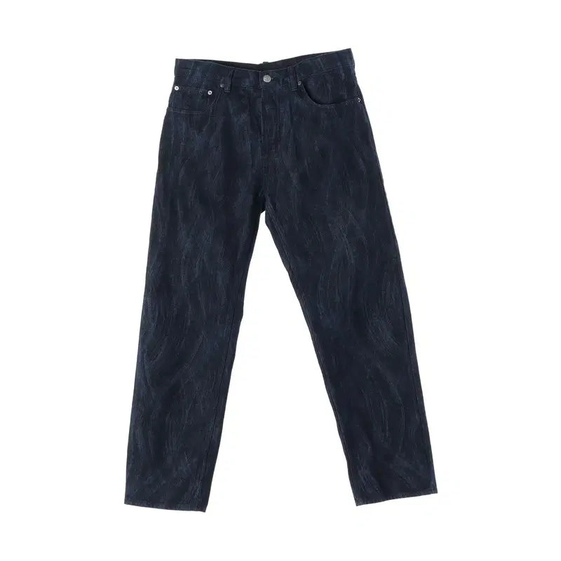 [BUNJANG] Zara Laser Printing Denim Pants / ZARA 자라 레이저 프린팅 데님 팬츠/남성34/TTLBRK2020