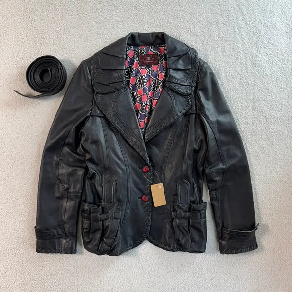 [BUNJANG] Vintage Leather Jacket / 빈티지 가죽 자켓