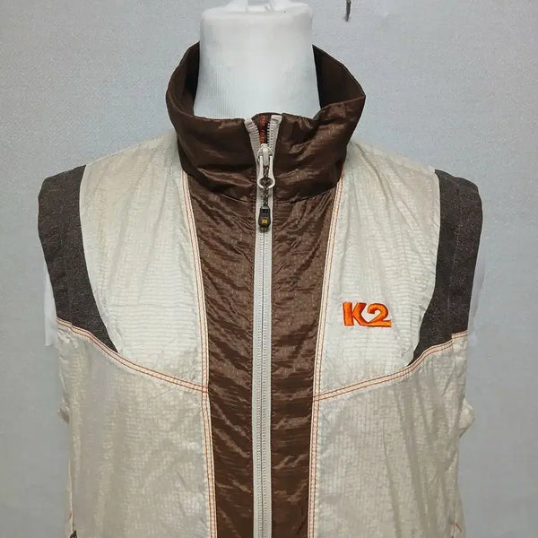 [BUNJANG] K2 Lightweight Vest Beige/Brown / K2 베이지 브라운 경량 조끼   새옷수준