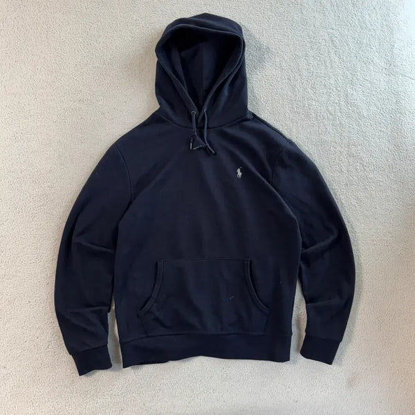 [BUNJANG] Polo Navy Hoodie / 폴로 네이비 후드티