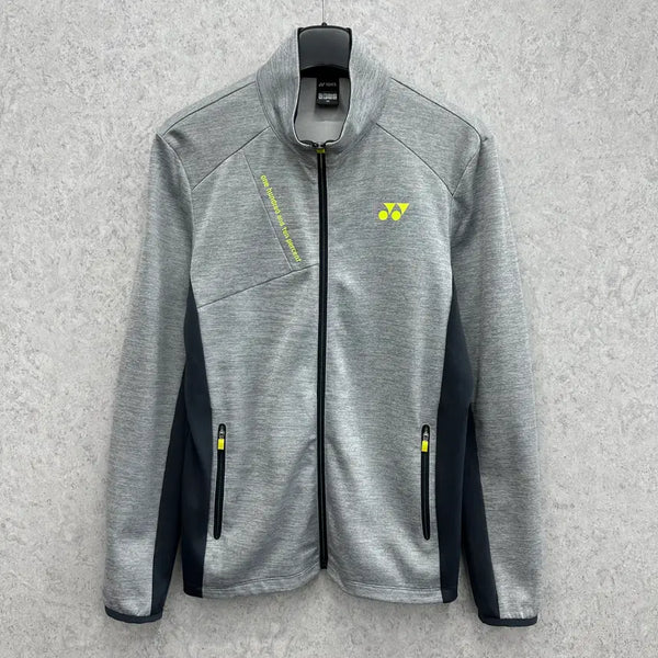 [BUNJANG] Yonex Men's Training Full Zip Jacket Size 100/L / 100 요넥스 남자 트레이닝 집업 자켓