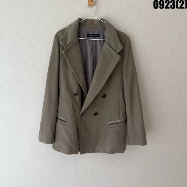 [BUNJANG] Anne Klein Double Button Jacket Beige 88 / AK 앤클라인 더블 버튼 자켓 베이지 88