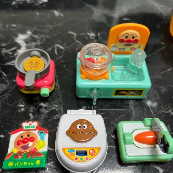 [BUNJANG] Anpanman Kitchen Gacha & Magnet Bundle Set / 호빵맨 주방 가챠, 마그넷 일괄 판매