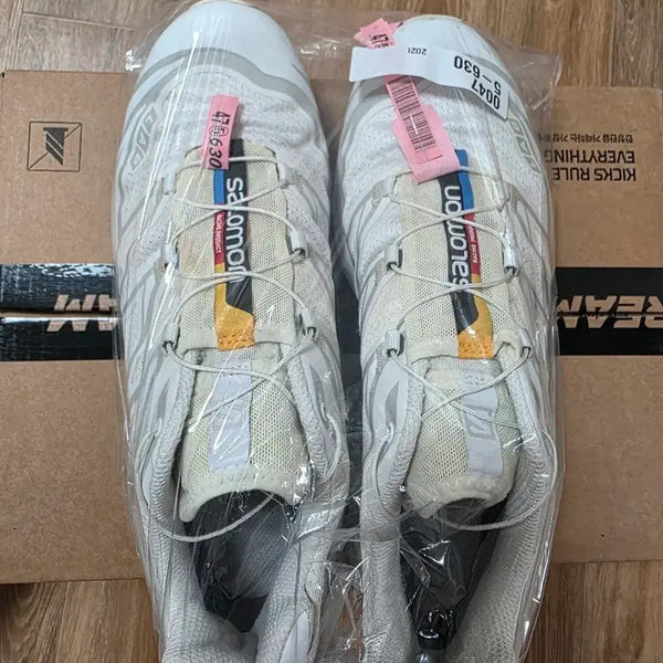[BUNJANG] Salomon XT-6 White US 10 / 살로몬 XT-6 화이트 280