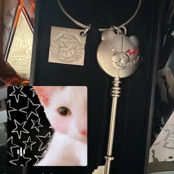 [BUNJANG] Danganronpa Monokuma Keychain / 모노쿠마 열쇠고리