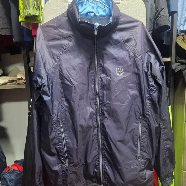 [BUNJANG] Daks Men's Navy Windbreaker Jacket / 닥스 남성 바람막이 자켓 네이비
