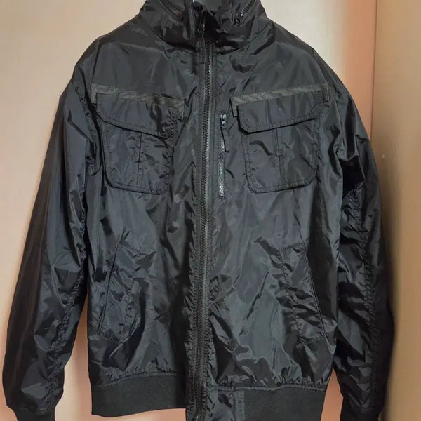 [BUNJANG] Perspire Black Blouson Jumper / 퍼스파이어 블랙 블루종