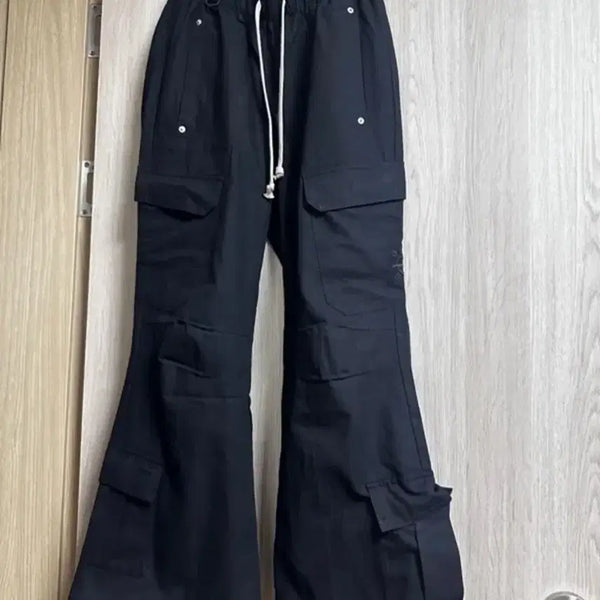 [BUNJANG] DNEAGE Flare Cargo Pants / 드네이지 플레어 카고팬츠