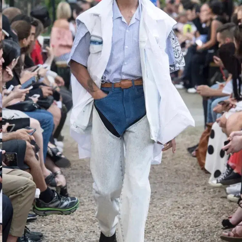 [BUNJANG] Y/Project Denim Vest Jacket / Y/project 데님 베스트 자켓 와이프로젝트