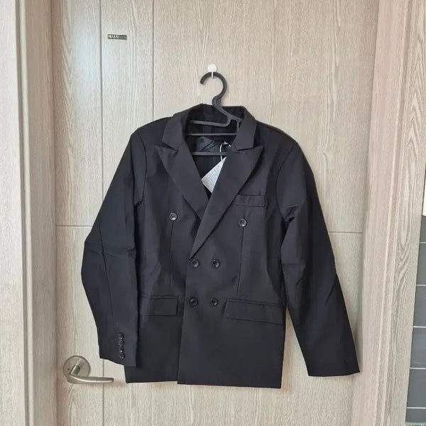 [BUNJANG] Women's Bubble Button Jacket Black / 새상품)L) 여성 버블 버튼자켓