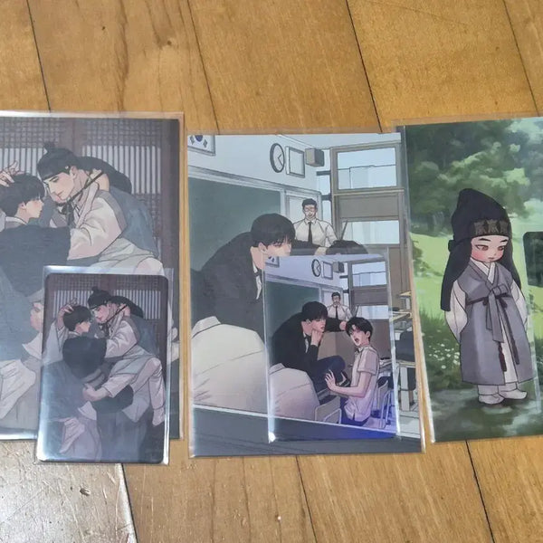 [BUNJANG] Apoena (야화첩) Tunik POB Postcard Photocard Set Bundle Set / 야화첩 투니크 5만원 특전 엽서 포카 세트 일괄