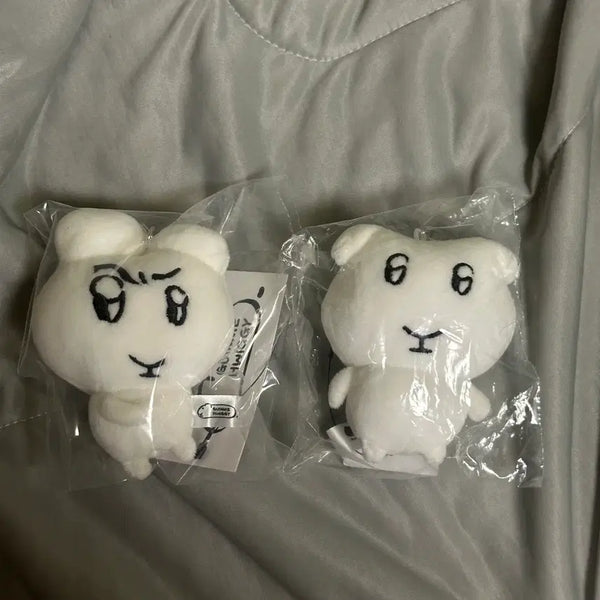[BUNJANG] Guiniwhigi Plush Keychain Set 1 & 2 Bundle Set / 일괄)기니휘기 인형 키링 1탄 2탄 기니휘기 고마우시다