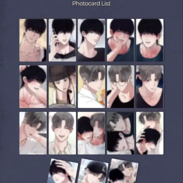 [BUNJANG] Unsleep Collection Photocard Bundle Set / 언슬립 컬렉션 포토카드 올클 양도