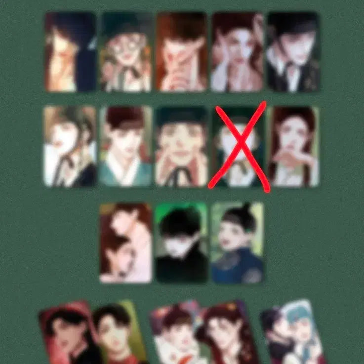 [BUNJANG] GUIYA GOK Collection Photocard Bundle Set / 귀야곡 컬렉션 포토카드 컬포 표시한 사진 외 양도