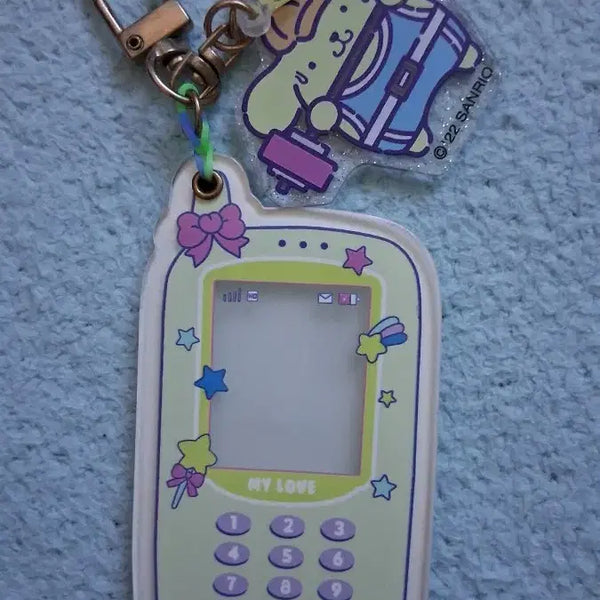 [BUNJANG] Pompompurin "Phone" Keychain / 폼폼푸린 휴대폰 키링