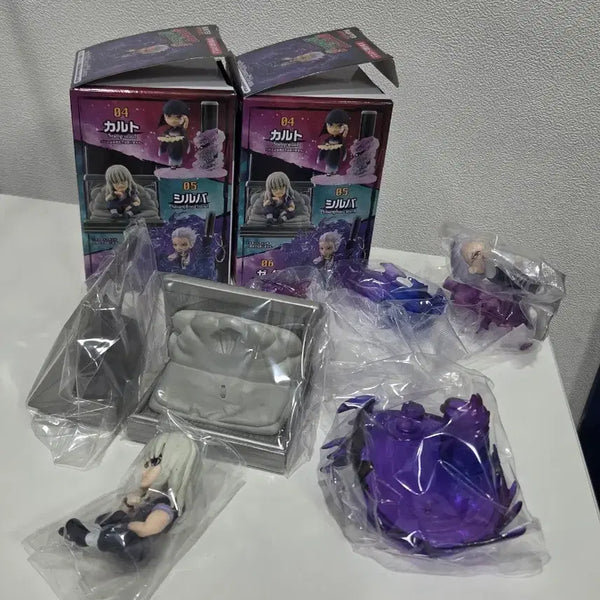 [BUNJANG] Hunter x Hunter Desktop Figure Vol. 5 - Zeno (Bundle Set) / 헌터x헌터 데스크탑5 제노 실버 일괄
