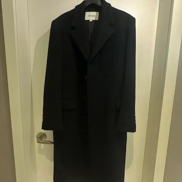 [BUNJANG] Tonywack Long Coat Black M / 토니웩 캐시미어 코트