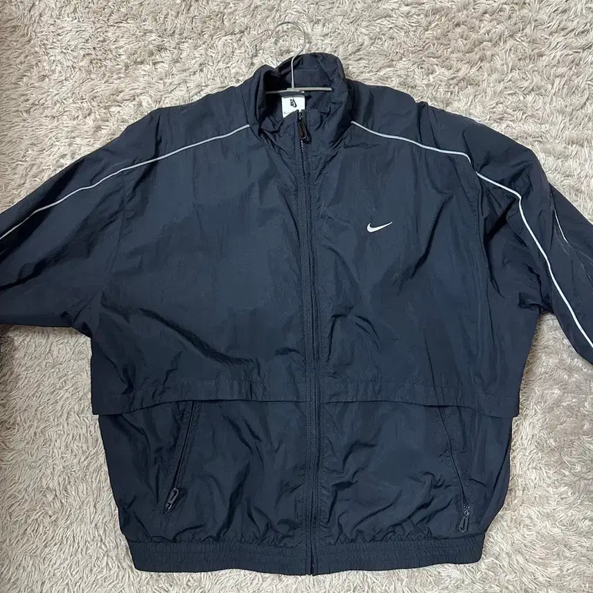 [BUNJANG] Nike Solo Swoosh Woven Track Jacket / 나이키 솔로 스우시 우븐 트랙 자켓