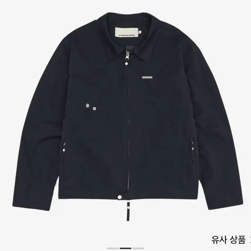 [BUNJANG] The Vinyl House Two-Way Single Jacket Navy / M)더바이닐하우스 투웨이 싱글 집 자켓 네이비