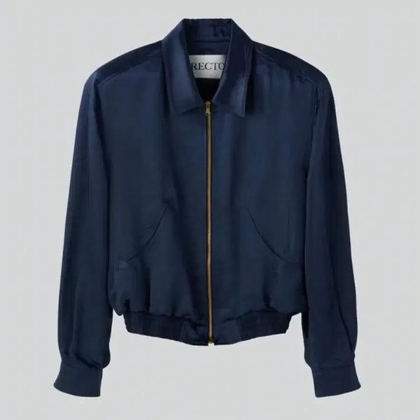 [BUNJANG] Recto Castilla Bowling Jumper Ink Navy M / 렉토 카스티야 볼링점퍼 잉크네이비 m