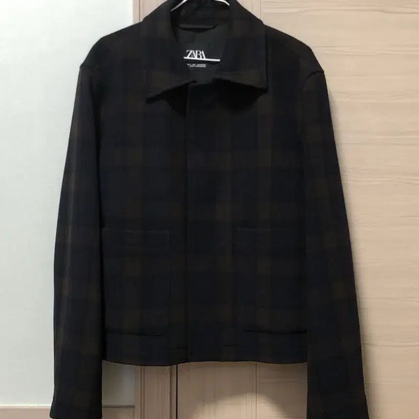 [BUNJANG] ZARA Checked Wool Blend Blazer / ZARA 자라 체크 자켓 (KR 100~105)