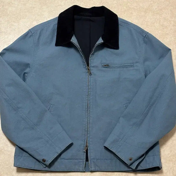 [BUNJANG] Musinsa Standard Canvas Work Jacket Blue Grey / 구매내역 존재) 무신사 스탠다드 캔버스 워크 자켓 블루그레이