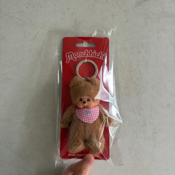 [BUNJANG] Monchhichi Bearbichi Keychain / (새상품) 몬치치 베어치치 키체인 키링