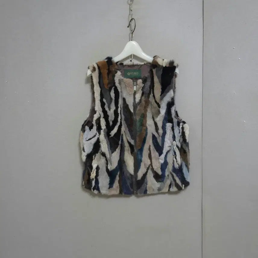 [BUNJANG] Multi-Color Mink Vest / 유로 여러색상이쁜 밍크 조끼 n9604