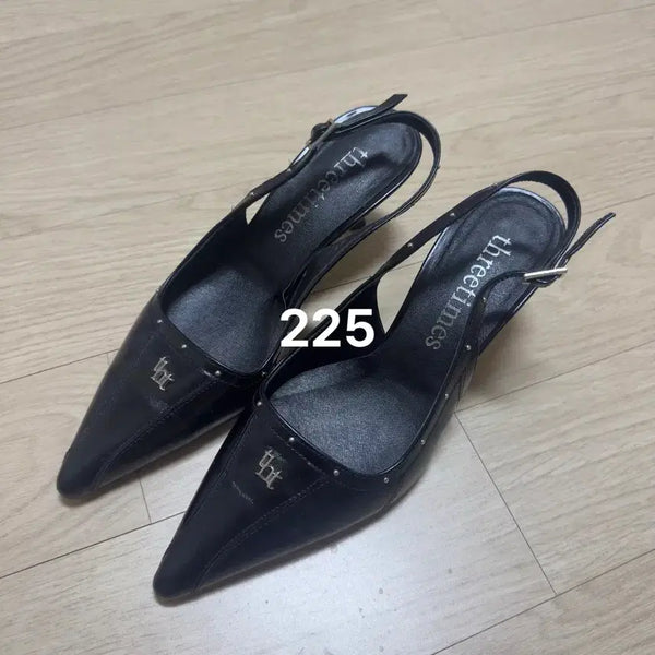[BUNJANG] Three Times Slingback Heels Size 225 / 쓰리타임즈 구두 슬링백 225