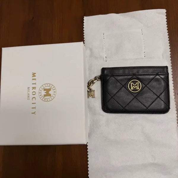 [BUNJANG] Monicani Card Holder Black / 메트로시티 카드지갑 블랙