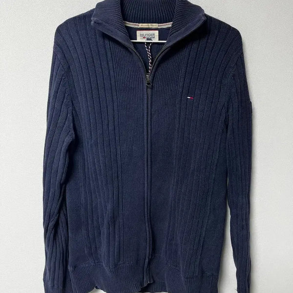 [BUNJANG] Tommy Hilfiger Knit Zip-Up Jacket M / 타미힐피거 니트 집업 M