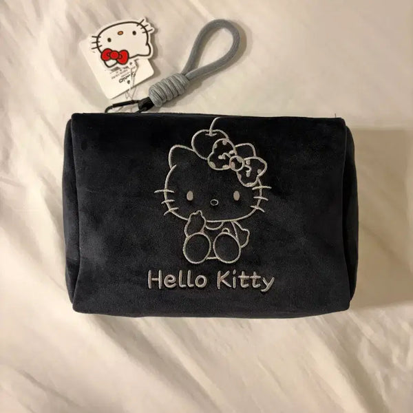 [BUNJANG] Hello Kitty Black Pouch / 헬로키티 블랙 파우치