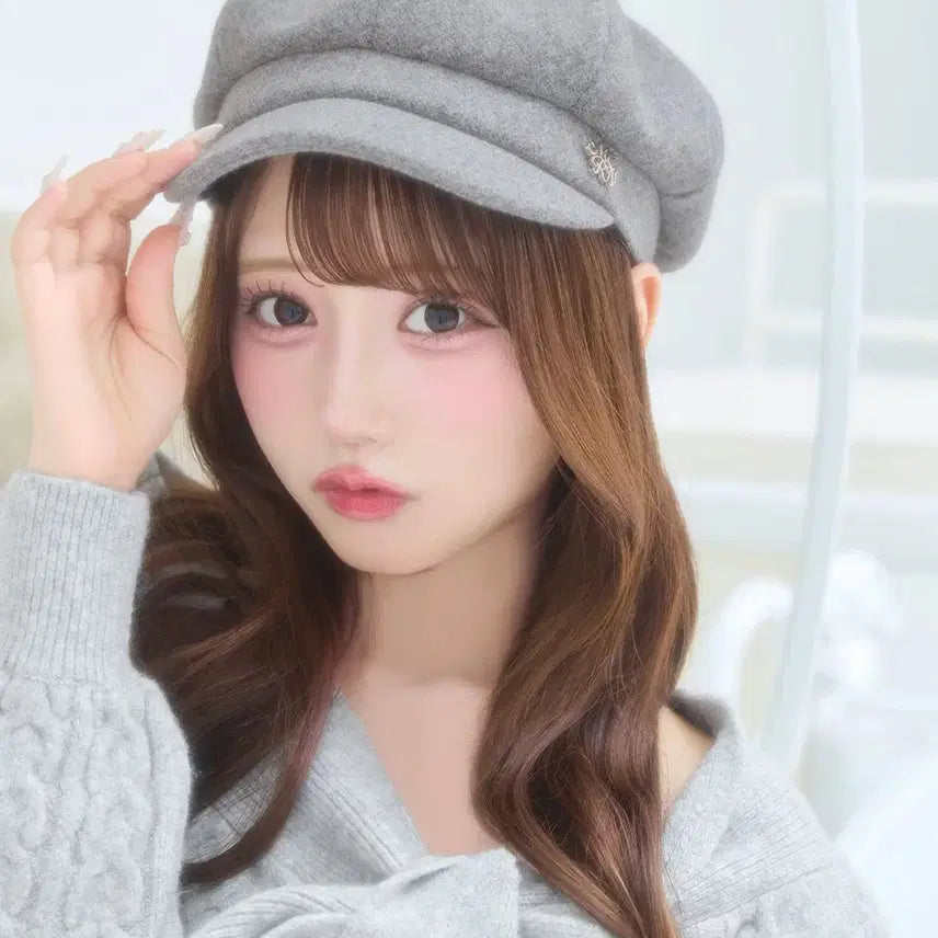 [BUNJANG] MICHyeol Macaron Wool Beret Hat / 미셸마카롱 울 캐스켓 모자