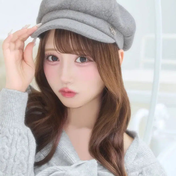 [BUNJANG] MICHyeol Macaron Wool Beret Hat / 미셸마카롱 울 캐스켓 모자