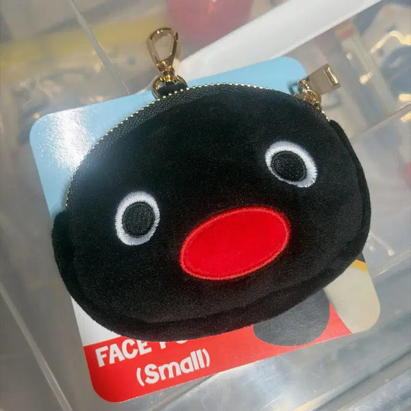 [BUNJANG] Pingu Face Pouch Small / 핑구 얼굴 파우치 스몰