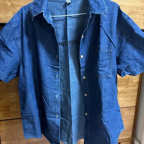 [BUNJANG] Denim Shirt / 데님 셔츠