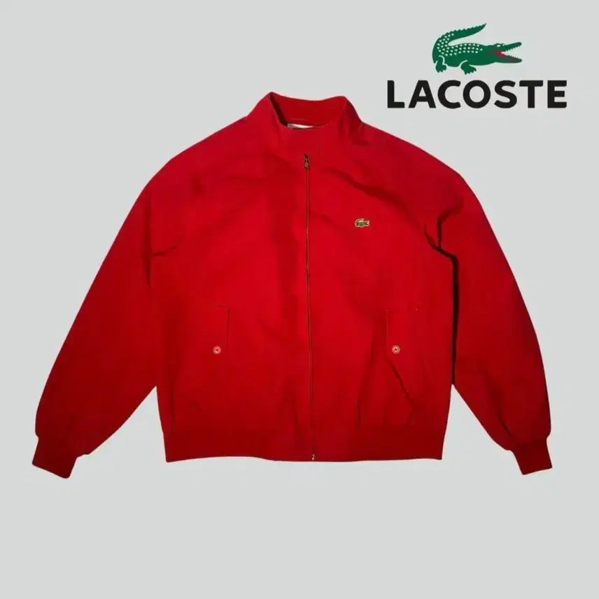 [BUNJANG] Vintage 80s IZOD Lacoste Harrington Jacket / 80년대 빈티지 IZOD 라코스테 바라쿠타 자켓 100