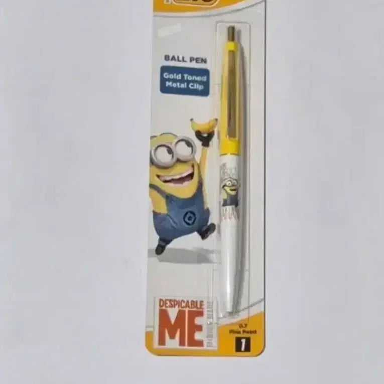 [BUNJANG] Minions Gold Ballpoint Pen / 고전문구 미니언즈 금장볼펜
