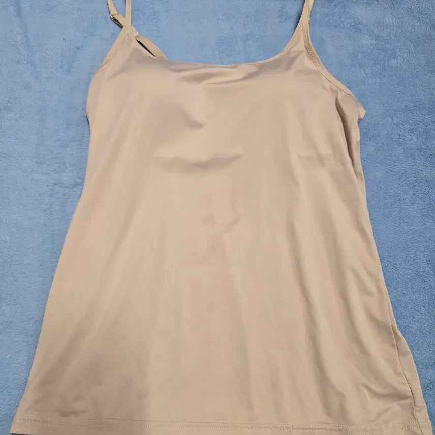 [BUNJANG] Women's Beige Bra Top (Used) / (중고) 여성 베이지 브라탑
