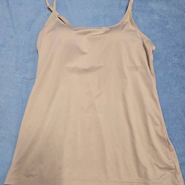 [BUNJANG] Women's Beige Bra Top (Used) / (중고) 여성 베이지 브라탑
