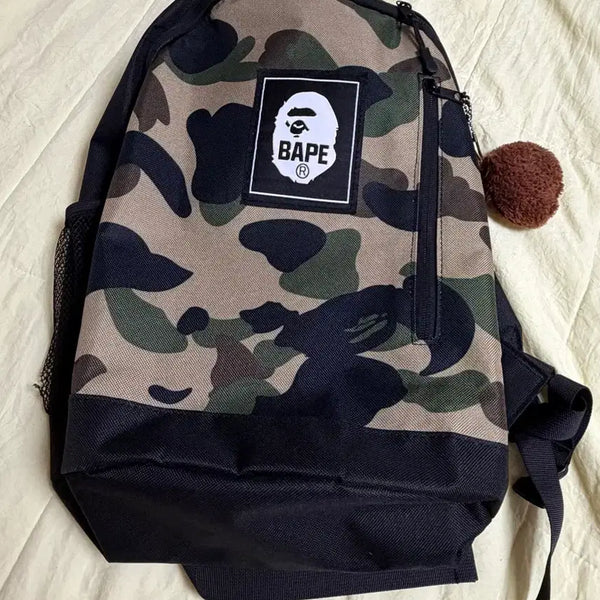 [BUNJANG] BAPE Camo Backpack Bag / 베이프 가방 카모 백팩