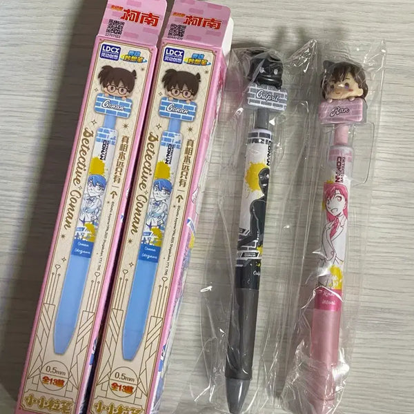 [BUNJANG] Detective Conan Figure Ballpoint Pens Bundle Set (Hanzo, Ran) / 명탐정 코난 피규어 볼펜