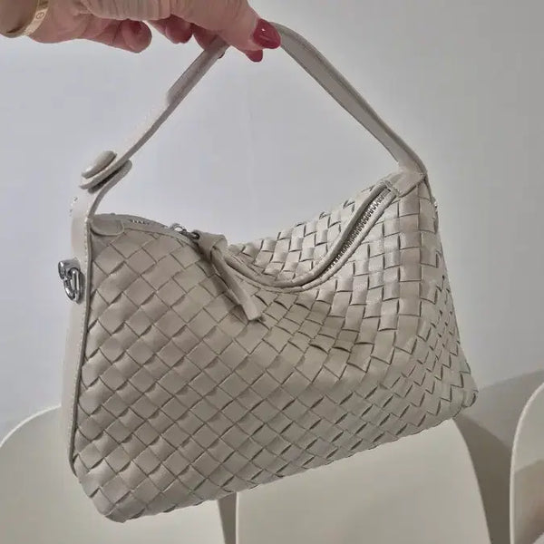 [BUNJANG] DUMARCHEL Handmade Genuine Leather Handbag Ivory / 듀마르셀 자체제작  소가죽 가방 핸드백 아이보리