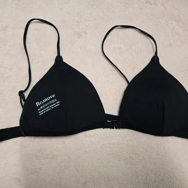 [BUNJANG] Women's Seamless Bra M (Used) / (중고) 여성 리무브 블랙 심리스 브라 M