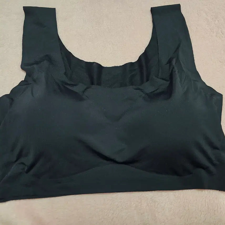 [BUNJANG] Women's Black Seamless Bra - L / (중고) 여성 블랙 심리스 브라 L