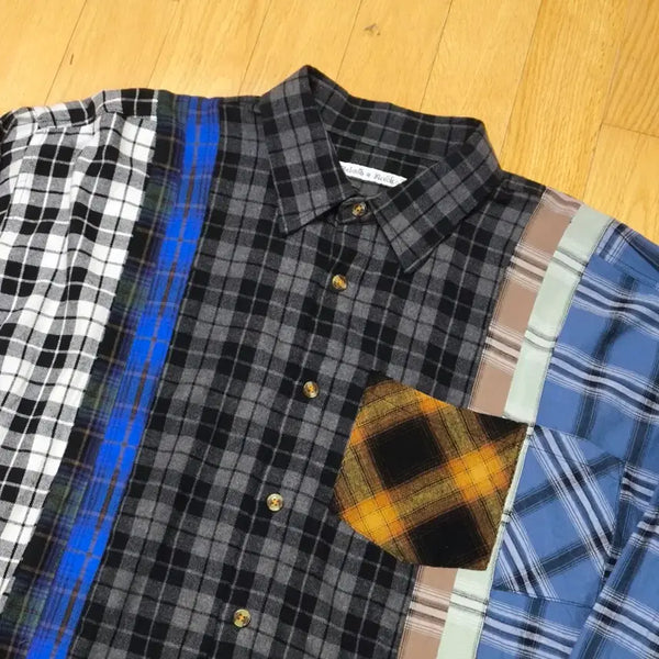 [BUNJANG] Needles 7 Cut Flannel Shirt / [L] 니들스(Needles) 7CUT 플란넬 셔츠
